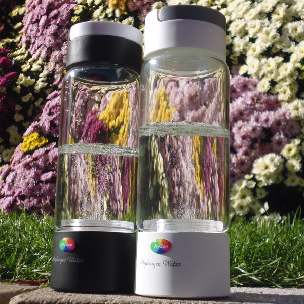 HyZen 108 Flasche aus Glas - bis 1.500 ppb H2 - auch zum H2-Atmen